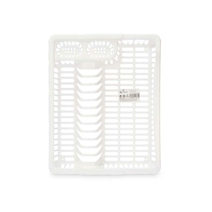 Escurridor para Fregadero Blanco Plástico 45,5 x 8 x 36,5 cm (12 Unidades) 2