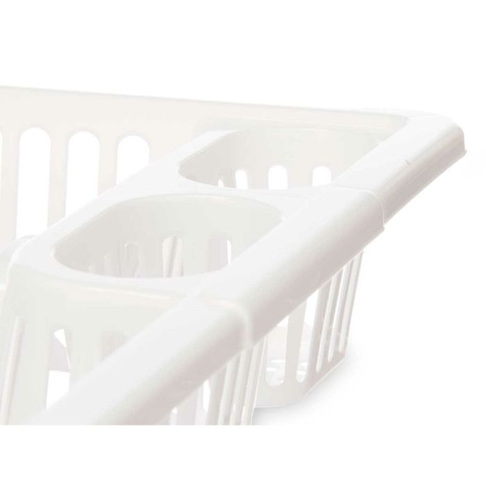 Escurridor para Fregadero Blanco Plástico 45,5 x 8 x 36,5 cm (12 Unidades) 1
