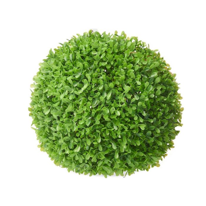 Planta Decorativa Hojas Bola Plástico 27 x 27 x 27 cm (6 Unidades) 2