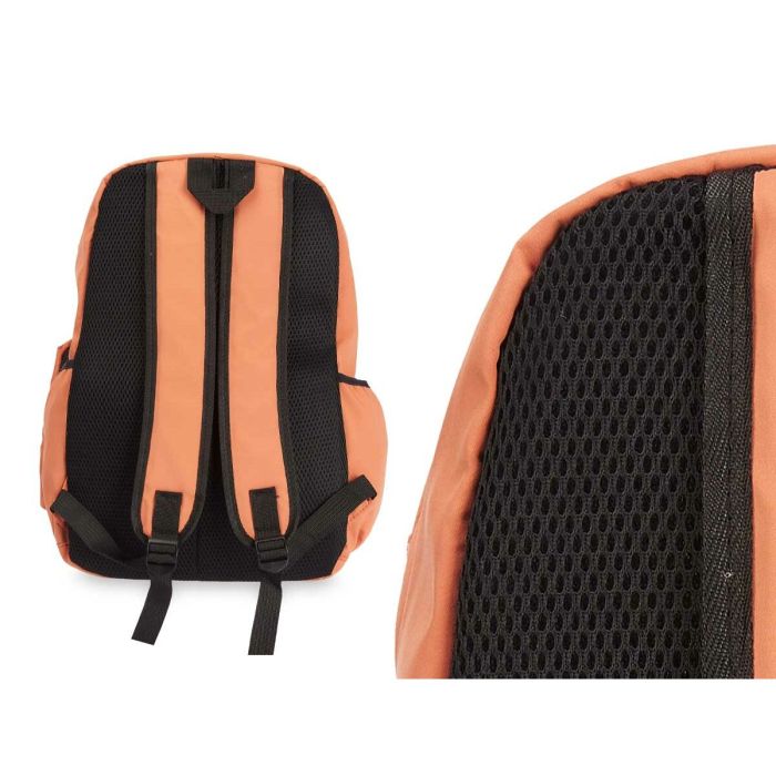 Mochila Escolar Naranja 37 x 50 x 7 cm (6 Unidades) 3