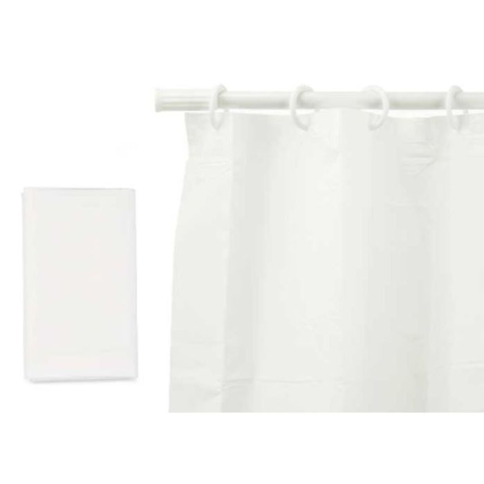 Set de Baño Blanco PVC Polietileno EVA (12 Unidades) 1
