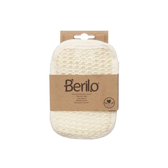 Manopla de Baño Blanco Beige (24 Unidades) 2