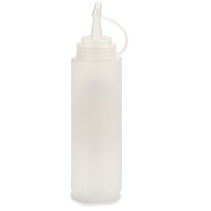 Bote para Salsas Transparente Plástico 200 ml (12 Unidades) 1