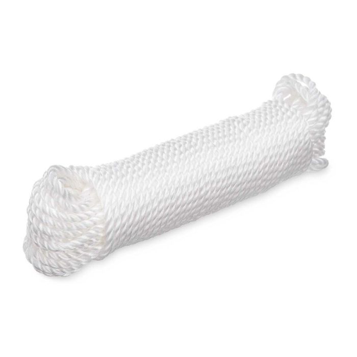 Cuerda para Tender Blanco Plástico 20 m (24 Unidades) 3