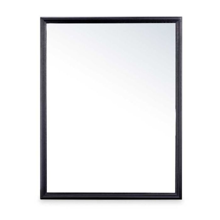 Espejo de pared Madera Negro 65 x 85 x 65 cm Espejo de pared Madera Negro 65 x 85 x 65 cm