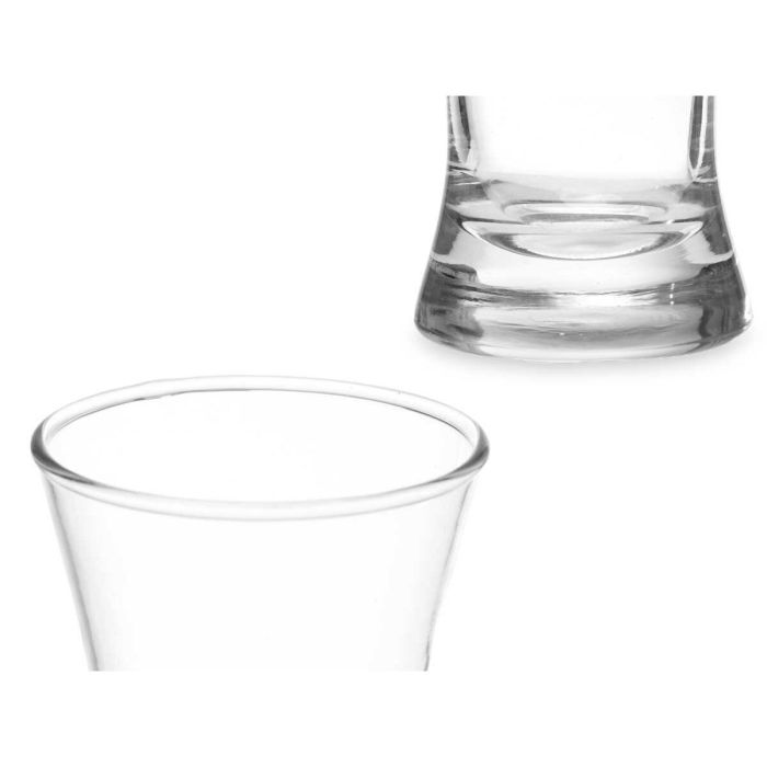 Vaso Cónico Transparente Vidrio 320 ml (12 Unidades) 1