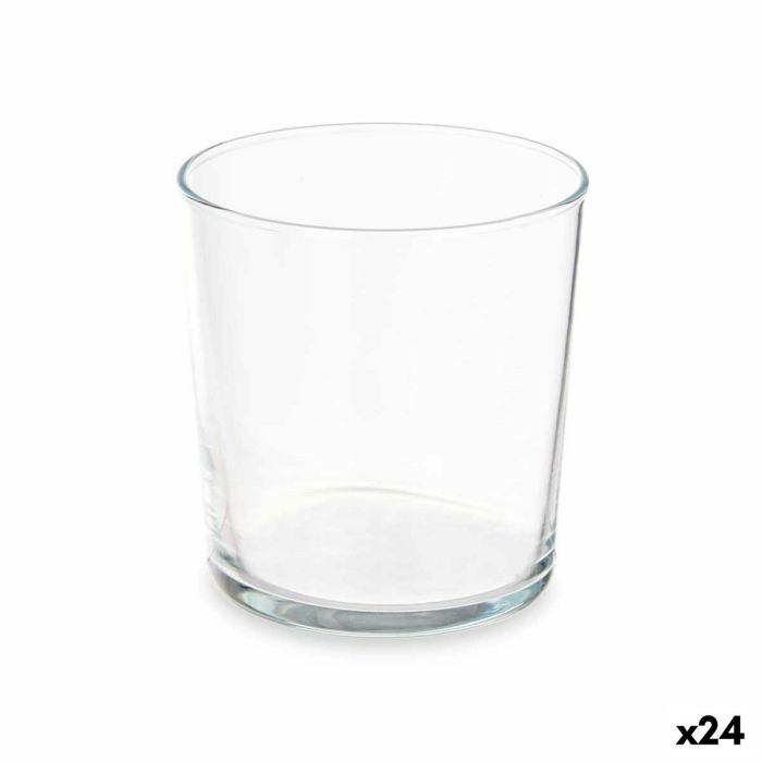 Vaso Transparente Vidrio 370 ml (24 Unidades)