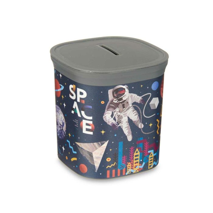 Hucha Multicolor Astronauta Plástico 9 x 10,2 x 9 cm (48 Unidades) 3