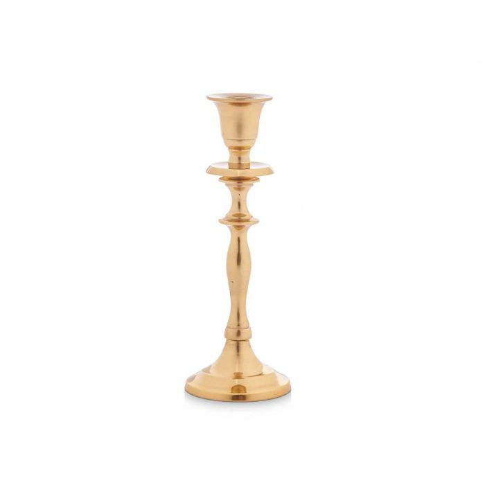 Candelabro Dorado Aluminio 4,5 x 20 x 7,5 cm (8 Unidades) 2