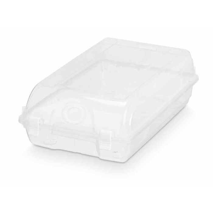 Caja apilable para zapatos Transparente Plástico 19 x 10,5 x 33 cm (12 Unidades) 3