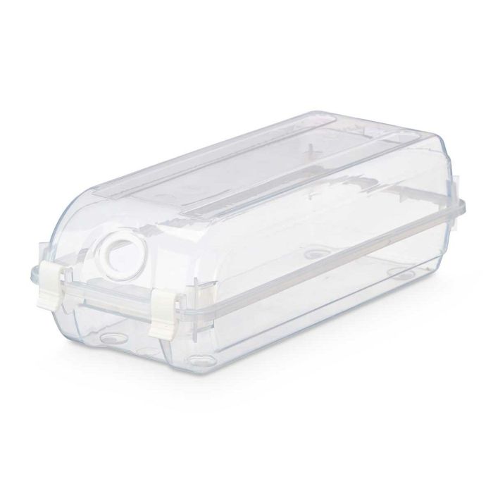 Caja apilable para zapatos Transparente Plástico 14 x 10 x 32 cm (12 Unidades) 3