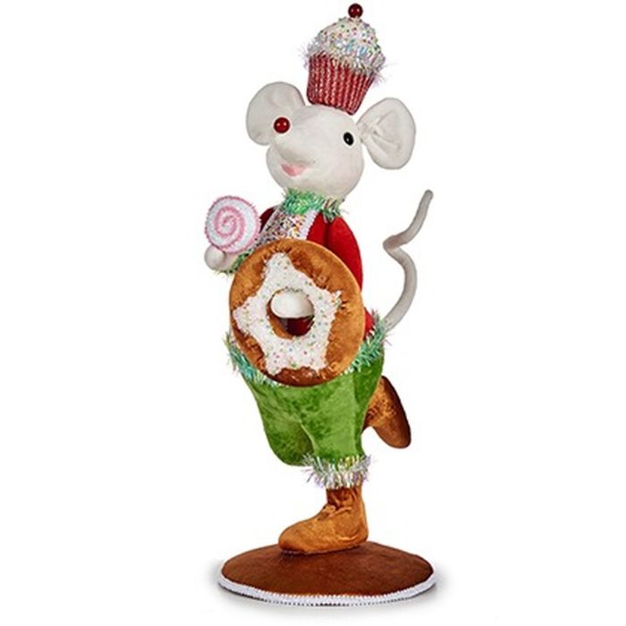 Figura Decorativa Ratón 20 x 55 x 24 cm (2 Unidades) 1