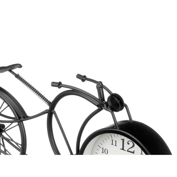 Reloj de Mesa Bicicleta Negro Metal 40 x 19,5 x 7 cm (4 Unidades) 1