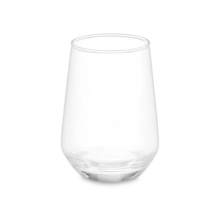 Vaso Cónico Transparente Vidrio 390 ml (24 Unidades) 2
