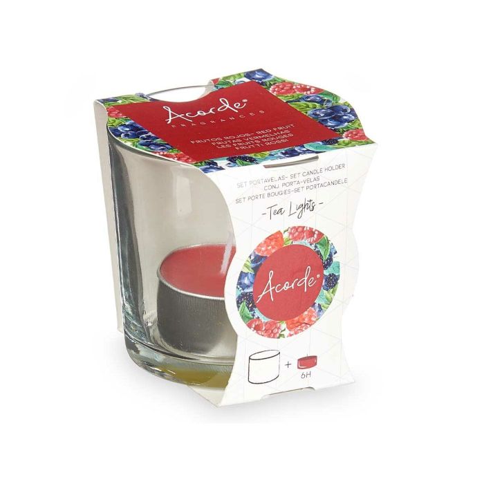 Vela Perfumada Tealight Frutos rojos (12 Unidades) 1