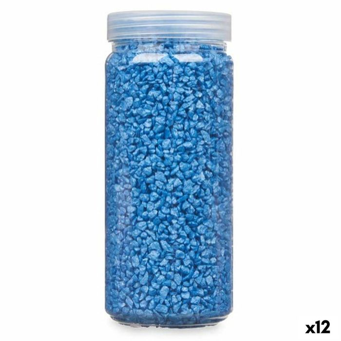 Piedras Decorativas Azul 2 - 5 mm 700 g (12 Unidades)
