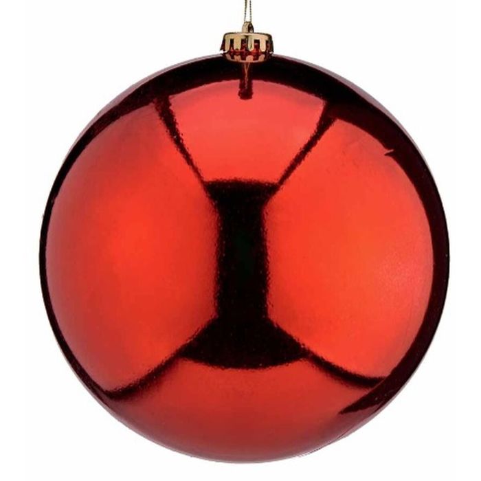 Bola de Navidad Rojo Plástico 20 x 21 x 20 cm (12 Unidades) 1 Bola de Navidad Rojo Plástico 20 x 21 x 20 cm (12 Unidades) 1