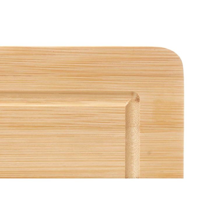 Tabla de Cocina Bambú 88 x 4,5 x 26 cm (6 Unidades) Con mango 2