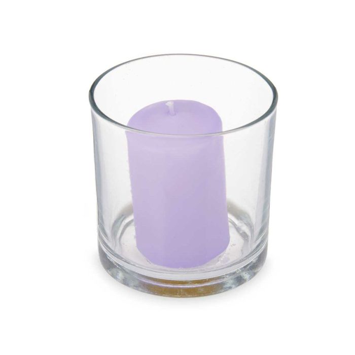 Vela Perfumada 10 x 10 x 10 cm (6 Unidades) Vaso Lavanda 3