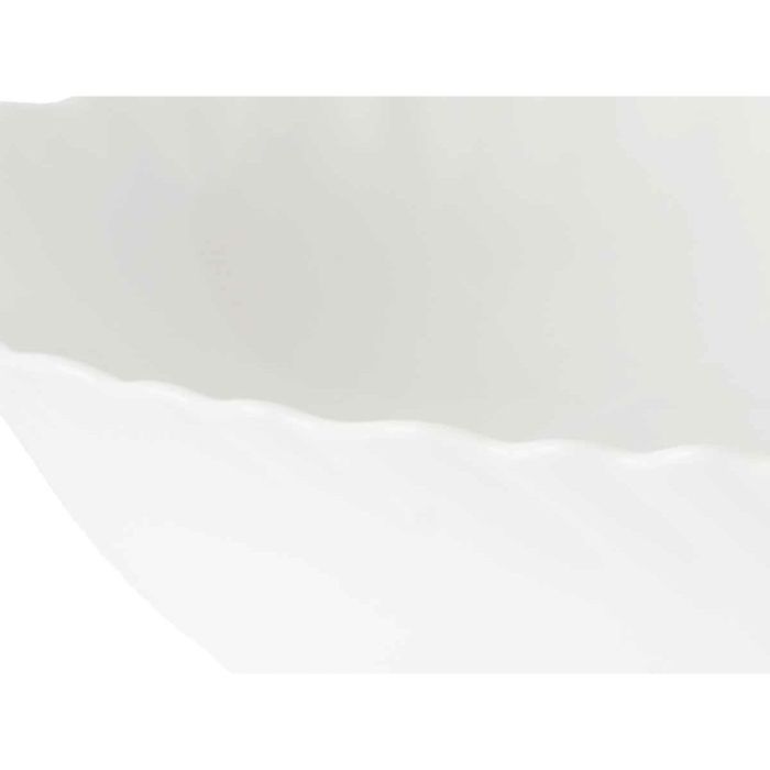 Ensaladera Blanco Vidrio 27,5 x 5,5 x 27,5 cm (18 Unidades) 1