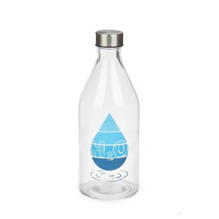 Botella H2O Vidrio 1 L (12 Unidades) 1