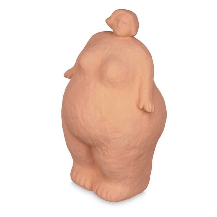 Figura Decorativa Naranja Dolomita 14 x 25 x 11 cm (6 Unidades) Mujer De pie 1