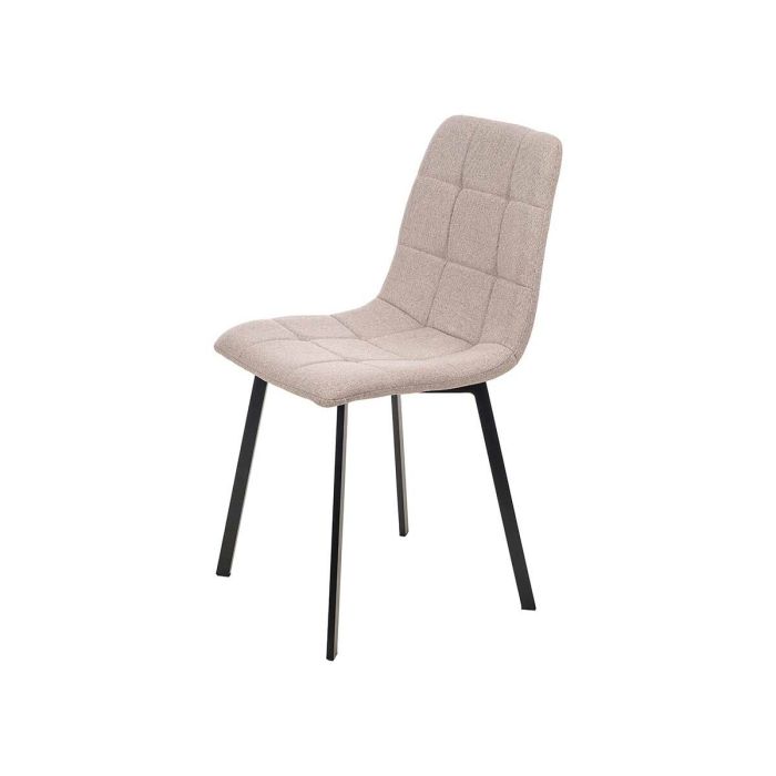 Silla Marrón Tela 45 x 89 x 53 cm Elegante (4 Unidades) 4