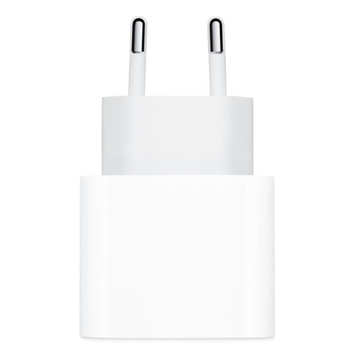 Apple Cargador de Pared USB-C 20W Blanco - Compatible con iPad Pro y iPhone 8 o posterior 1 Apple Cargador de Pared USB-C 20W Blanco - Compatible con iPad Pro y iPhone 8 o posterior 1