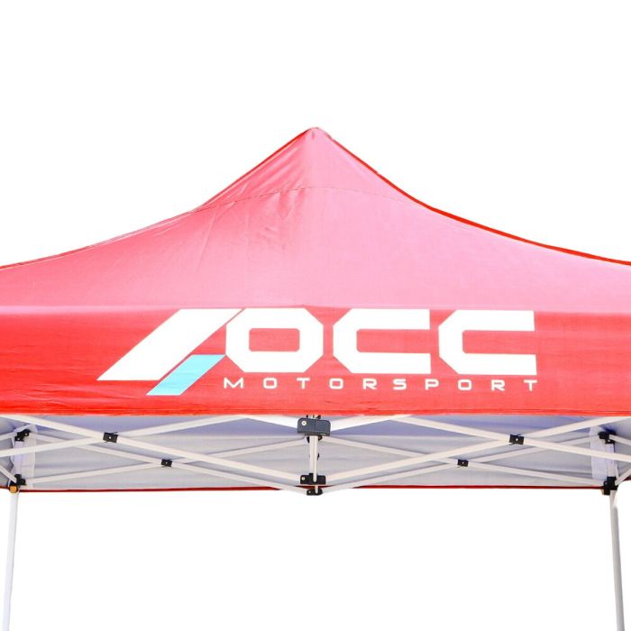 Carpa OCC Motorsport Racing Rojo Poliéster 420D Oxford 3 x 3 m 6