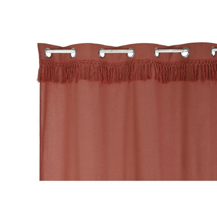 Cortina Boho DKD Home Decor Terracota 260 x 260 x 140 cm 3 Cortina Boho DKD Home Decor Terracota 260 x 260 x 140 cm 3