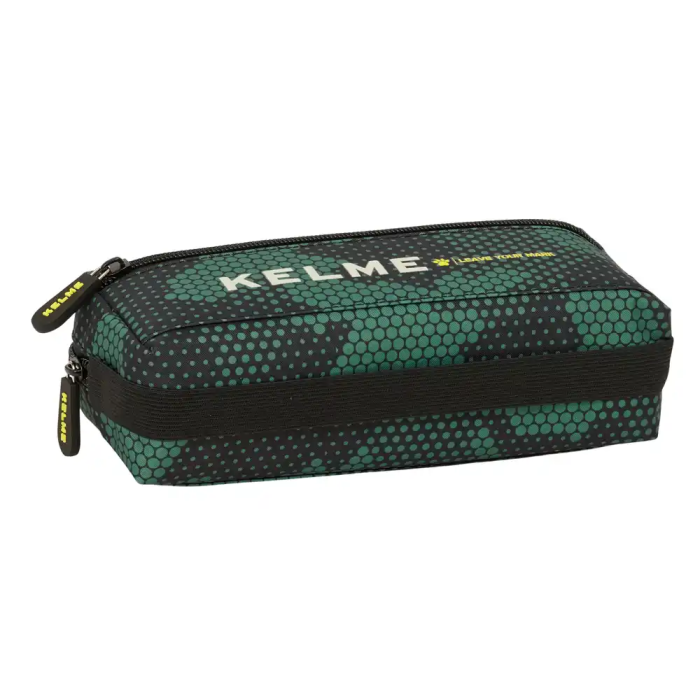 Safta Bolso Escolar Portatodo Triple Pequeño Kelme Camo 85x220x60 mm 3 Safta Bolso Escolar Portatodo Triple Pequeño Kelme Camo 85x220x60 mm 3