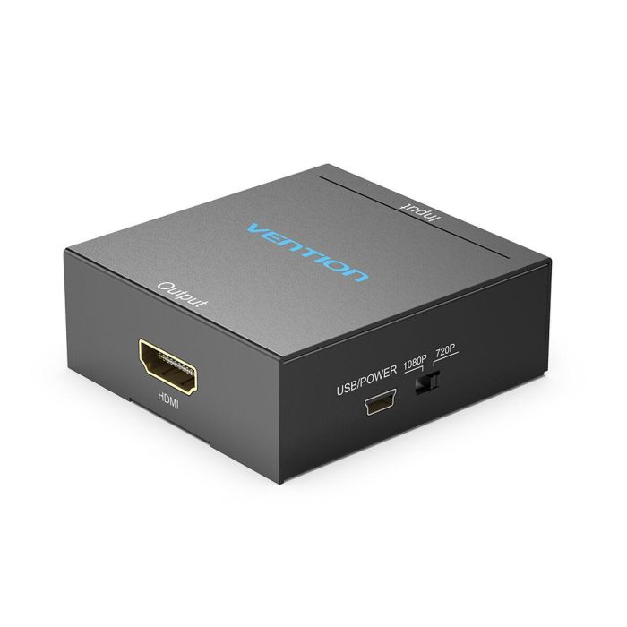 Adaptador RCA a HDMI Vention AEFB0 Negro 0 Adaptador RCA a HDMI Vention AEFB0 Negro 0