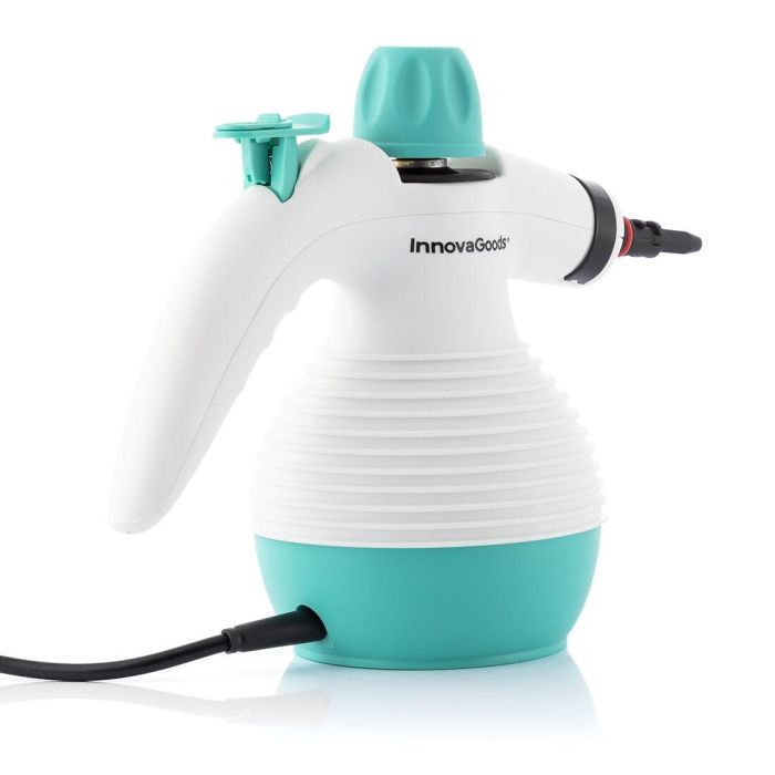 Vaporeta de Mano Multiusos con Accesorios 9 en 1 Steany InnovaGoods 0,35 L 3 Bar 1000W 4 Vaporeta de Mano Multiusos con Accesorios 9 en 1 Steany InnovaGoods 0,35 L 3 Bar 1000W 4