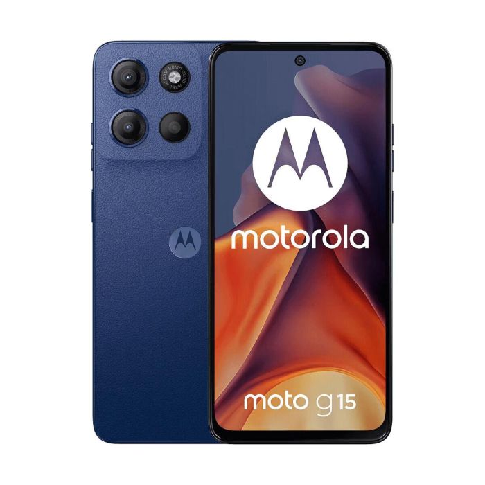 Smartphone Motorola PB6E0062PL 6,72" Octa Core 8 GB RAM 128 GB Azul 8 Smartphone Motorola PB6E0062PL 6,72" Octa Core 8 GB RAM 128 GB Azul 8