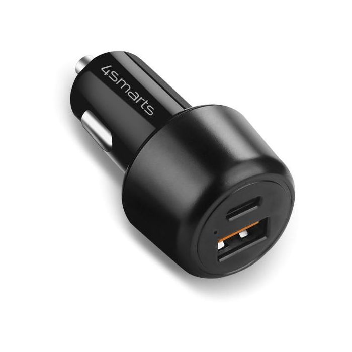 4smarts Cargador Coche VoltRoad Ultimate 83W con PD/QC, Negro 1