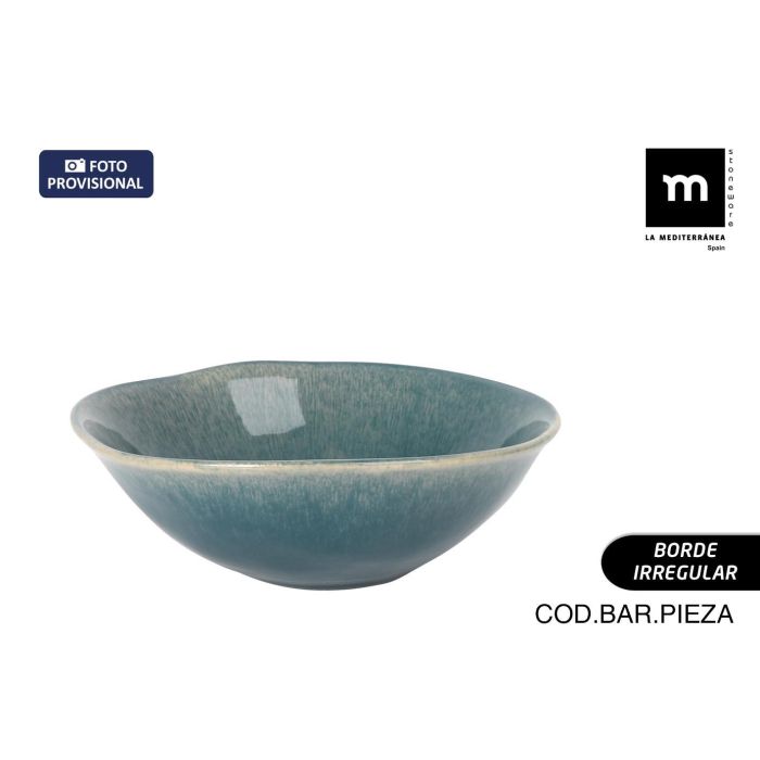 La Mediterranea Bol 770 ml Ø19x6.20 cm Ocean Blue (12 Unidades)