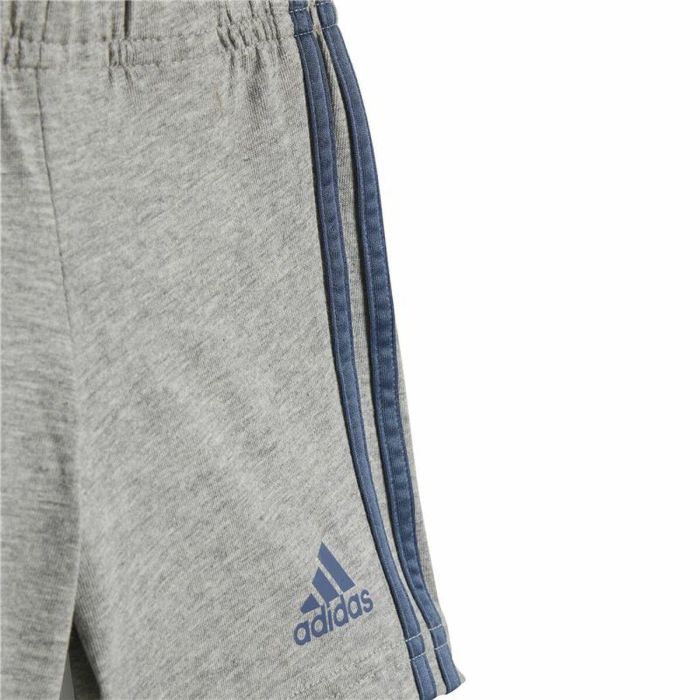 Conjunto Deportivo para Bebé Adidas I Lin Co Set Infantil Azul Gris 8