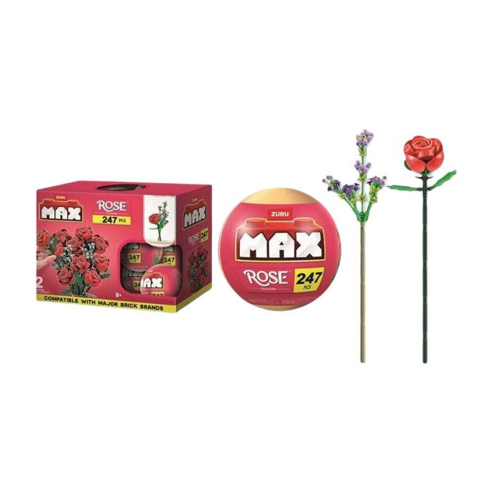 Bola construcción rosas max bricks coleccionable 2 Bola construcción rosas max bricks coleccionable 2