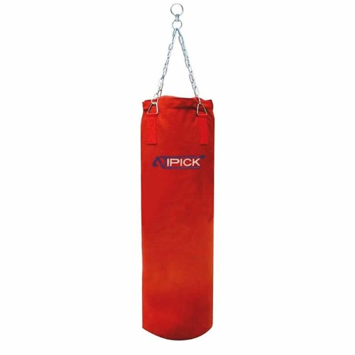 Saco de Boxeo Atipick ARM21607 Rojo Multicolor Sin Relleno 120 x 40 cm