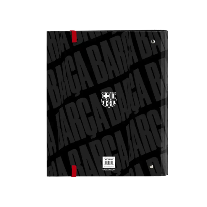 Safta Carpeta con Recambio DIN A4, Cuadro 5 mm, Goma y Separadores, FC Barcelona 1 Safta Carpeta con Recambio DIN A4, Cuadro 5 mm, Goma y Separadores, FC Barcelona 1