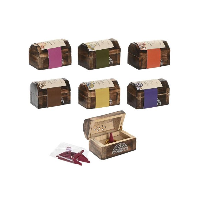 Soporte Home ESPRIT Madera de mango Mandala Indio 9,5 x 5,5 x 6 cm Incienso (6 Unidades) (10 Unidades) Soporte Home ESPRIT Madera de mango Mandala Indio 9,5 x 5,5 x 6 cm Incienso (6 Unidades) (10 Unidades)