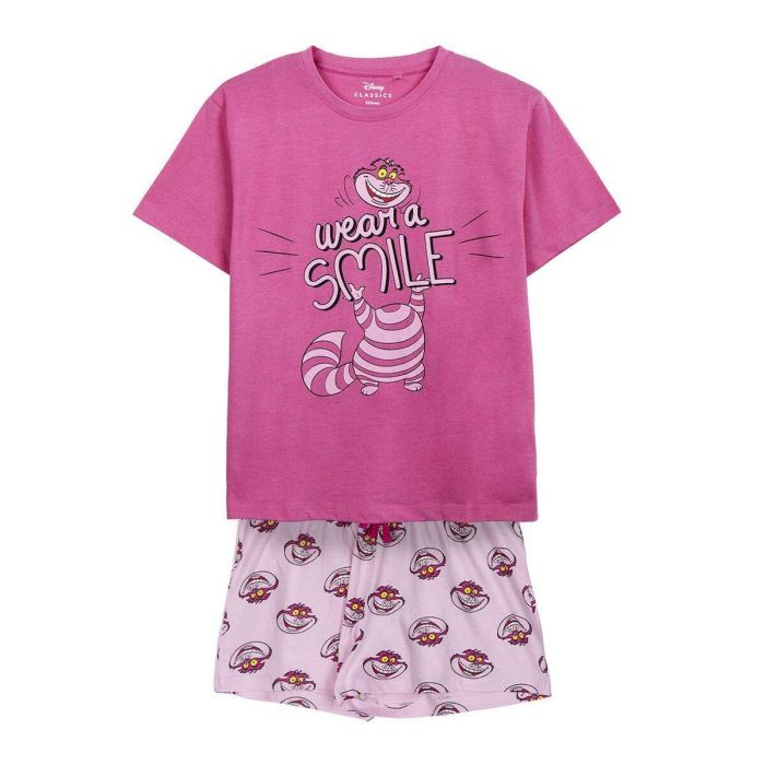 Pijama de Verano Disney Fucsia 0 Pijama de Verano Disney Fucsia 0