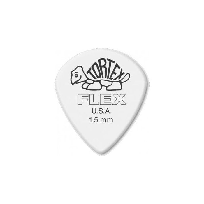 Dunlop Púas Tortex Flex Jazz III XL 1,50 mm - Bolsa de 12 unidades