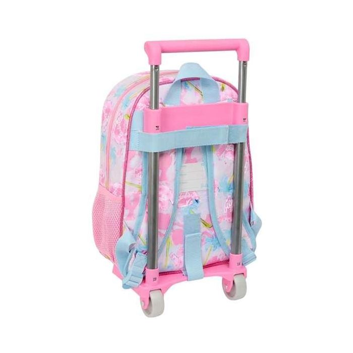 Mochila Escolar con Ruedas Barbie Painterly Rosa Azul cielo 26 x 11 x 67 cm 26 x 34 x 11 cm 1 Mochila Escolar con Ruedas Barbie Painterly Rosa Azul cielo 26 x 11 x 67 cm 26 x 34 x 11 cm 1
