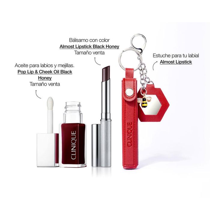 Clinique Maquillaje De Labios Black Honey Estuche 3 Pz 1 Clinique Maquillaje De Labios Black Honey Estuche 3 Pz 1