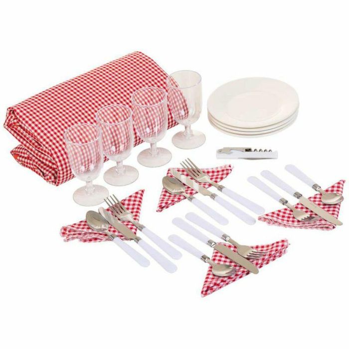 Cesta de Picnic Alexandra House Living Miel Mimbre 4