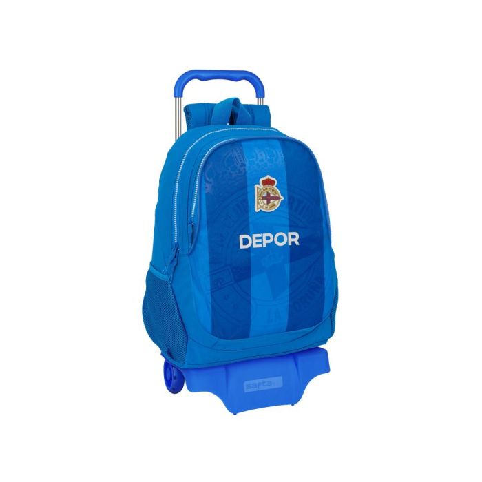 Mochila Safta Mod. 665 Con Carro 905 Deportivo De La Coruña 160x320x440 mm