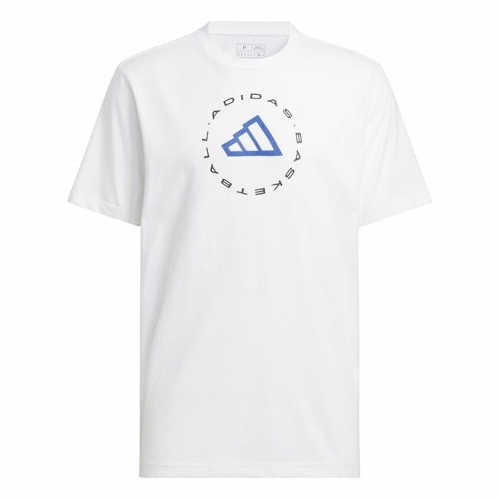 Camiseta de baloncesto Adidas Hoops Emblem Graphic 0 Camiseta de baloncesto Adidas Hoops Emblem Graphic 0