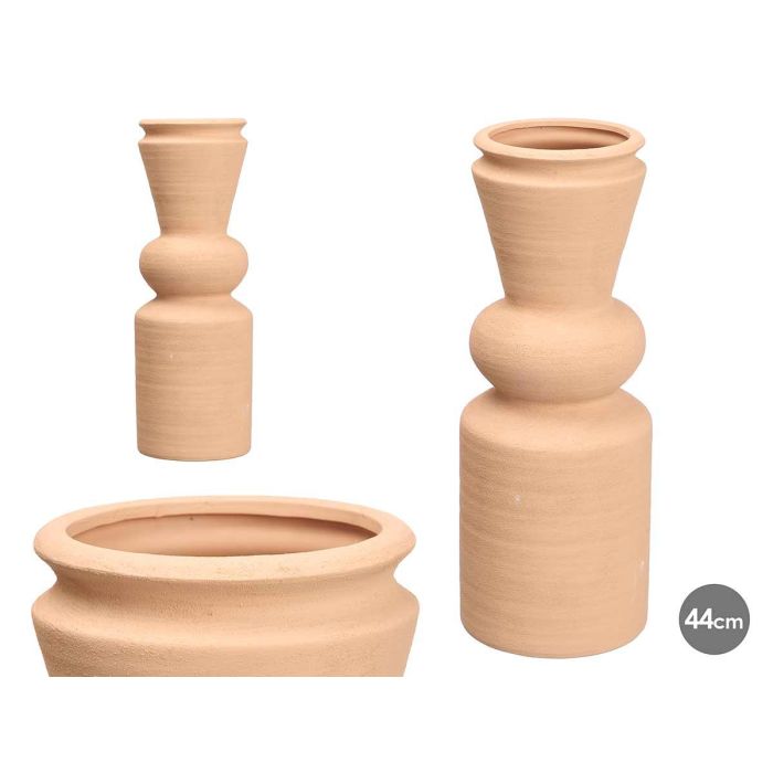 Giftdecor Jarrón Cónico de Cerámica Marrón 44 cm Alto | Base 15x15 cm | Diámetro Boca Ø11,8 cm (4 Unidades) Giftdecor Jarrón Cónico de Cerámica Marrón 44 cm Alto | Base 15x15 cm | Diámetro Boca Ø11,8 cm (4 Unidades)