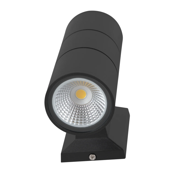 Aplique LED Exterior 2x7W Blanco Cálido 3000K Aluminio 14W 1400lm Aplique LED Exterior 2x7W Blanco Cálido 3000K Aluminio 14W 1400lm